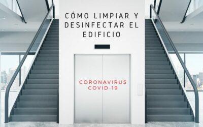 Cómo realizar la limpieza y desinfección en caso de contagio por coronavirus en la comunidad de propietarios